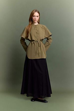 Relax Fit Terry Cotton Uzun Kollu Tunik