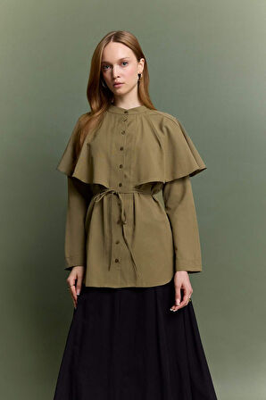 Relax Fit Terry Cotton Uzun Kollu Tunik