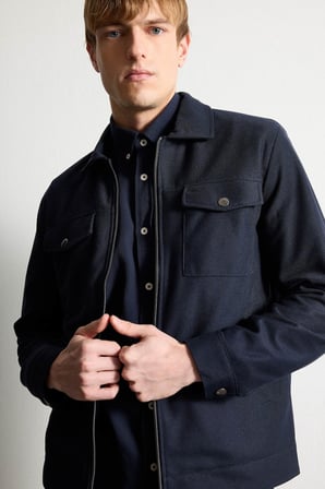 DeFacto Slim Fit Astarlı Fermuarlı Cepli Mevsimlik Mont D7533AX26SPNV106