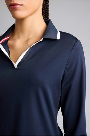 Defacto F9483AXNV146 Lacivert Standart Fıt Polo Yaka Sporcu Tişört
