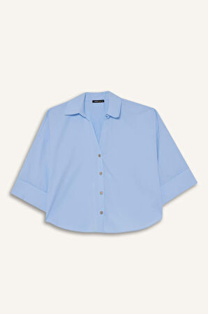 Poplin Uzun Kollu Gömlek