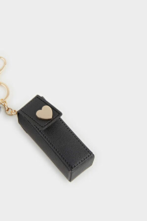 Kadın Mini Ruj Çantalı Charm Anahtarlık