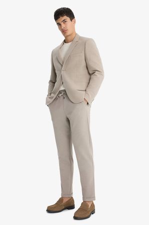 DeFacto Jogger Fıt Kısa Paça Penye Pantolon F0412AX25WNBG773