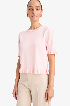 Regular Fit Bisiklet Yaka Kazak