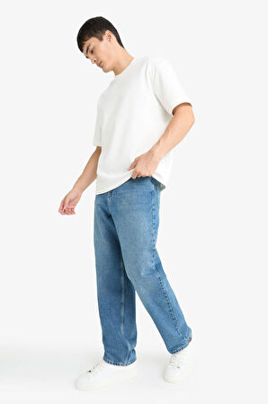 Baggy Fit Geniş Paça Jean Pantolon