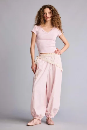DeFacto Balloon Fıt Normal Bel Poplin Pantolon G9896AX26SPPN590