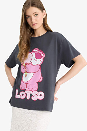 DeFacto Coool Toy Story Oversize Geniş Kalıp Kısa Kollu Tişört F5165AX25SMAR191