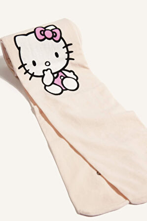 Kız Çocuk Hello Kitty 60 Denye Külotlu Çorap