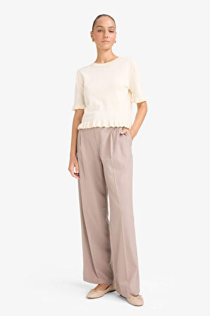 Regular Fit Bisiklet Yaka Kazak