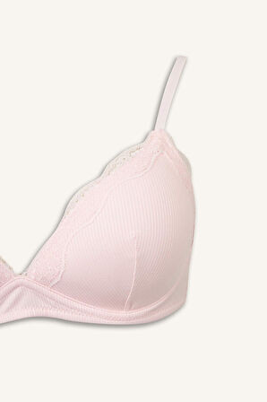 Micro Kaplı Dolgusuz Balensiz Bralet -Fall in Love