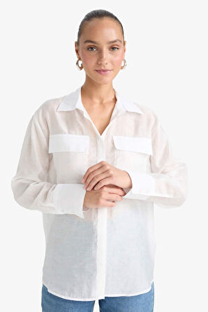 Regular Fit Uzun Kollu Gömlek