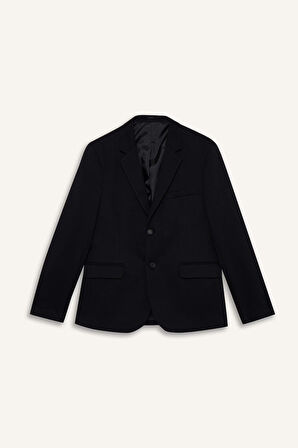 Slim Fit Dar Kesim Blazer Ceket
