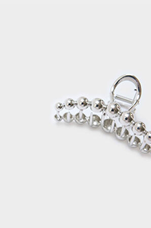 Kadın Silver Mandal Toka