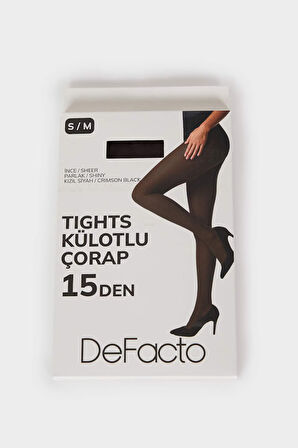 Kadın 15 Denye Külotlu Çorap