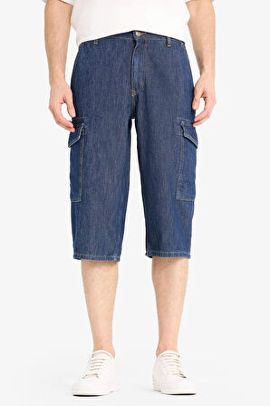 %100 Pamuk Regular Fit Jean Bermuda Şort