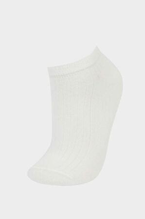 Kadın 7'li Pamuklu Patik Çorap