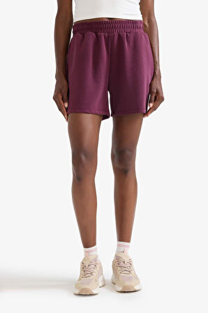 DeFactoFit Standart Fit Sporcu Kısa Paça Modal Şort