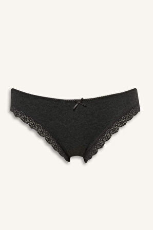 Dantel Detaylı Ribana 3'lü Brazilian Külot-Fall in Love