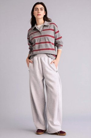 DeFacto Loose Fıt Çizgili Sweatshirt G9469AX26SPGR256