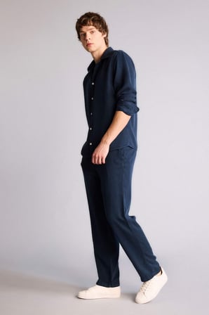 DeFacto RELAX FIT Premium Beli Lastikli Pantolon H0794AX26SPNV175