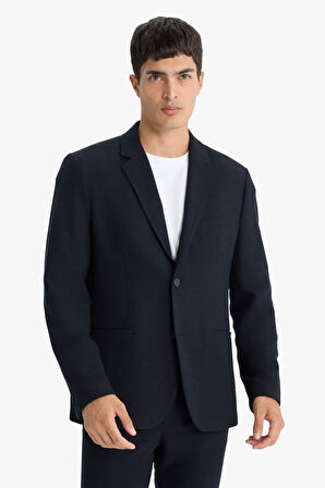 Modern Fit Penye Blazer Ceket