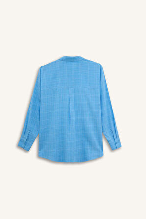 Oversize Geniş Kalıp Uzun Kollu Gömlek