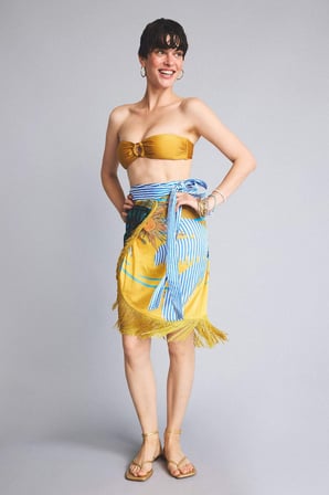 Jaquette x DeFacto Straplez Bikini Üstü G5291AX26SMYL312
