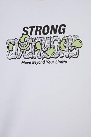 Erkek Çocuk Regular Fit Bisiklet Yaka Uzun Kollu Tişört