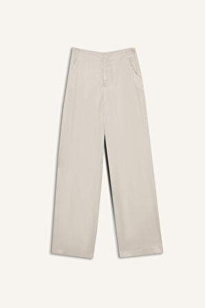 Cepli Bilek Boy Saten Pantolon