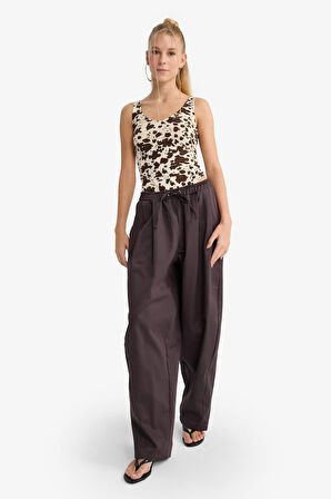 Desenli Askılı Çıtçıtlı Body