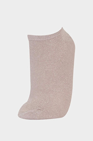 Kadın 3'lü Pamuklu Patik Çorap