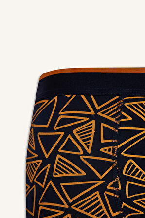 Regular Fit Baskılı 3'lü Boxer