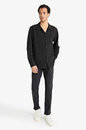 Straight Fit Düz Paça Jean Pantolon