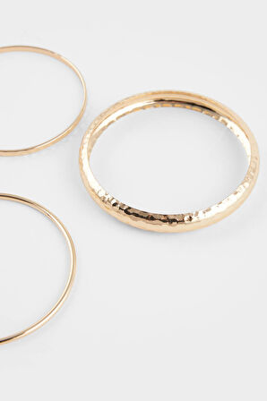 Kadın 5'li Gold Bilezik