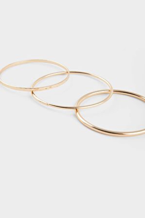 Kadın 5'li Gold Bilezik