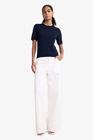 Regular Fit Bisiklet Yaka Kazak