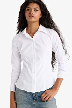 Regular Fit Bengalin Uzun Kollu Gömlek