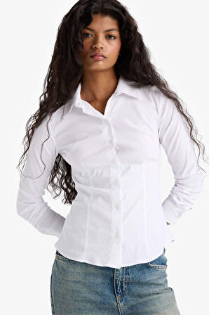 Regular Fit Bengalin Uzun Kollu Gömlek