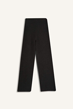 Wide Leg Düz Paça Pantolon
