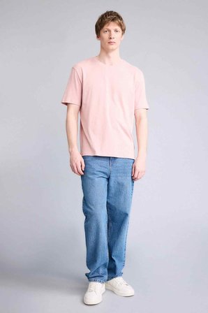 DeFacto NEW REGULAR FIT %100 Pamuk Basic Tişört V7699AZ26SPBR86