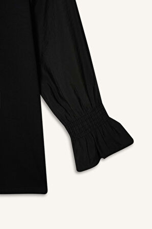 Regular Fit Bisiklet Yaka Uzun Kollu Tunik