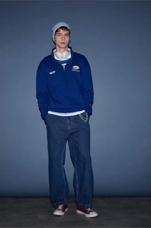 DeFacto Pamuklu Boxy Fıt Sweatshirt F9709AX26SPBE753