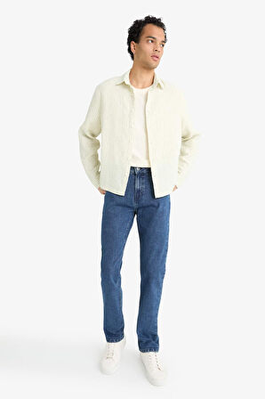 Boxy Fit Uzun Kollu Gömlek