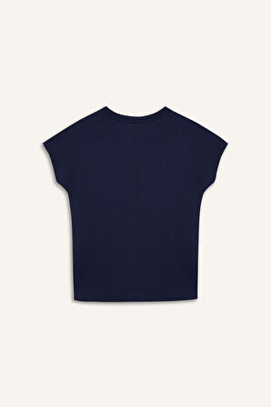 DeFacto Regular Fit Bisiklet Yaka Baskılı Kısa Kollu Tişört F4835AX25SMNV244