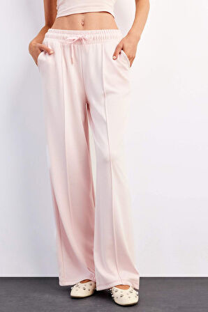 Relax Fit Normal Bel Düz Paça Modal Pantolon