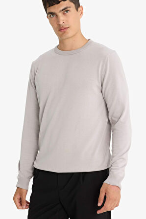 Regular Fit Bisiklet Yaka Triko Kazak
