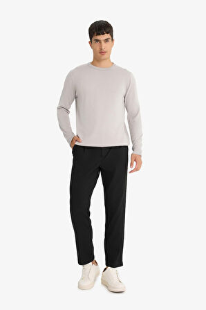 Regular Fit Bisiklet Yaka Triko Kazak