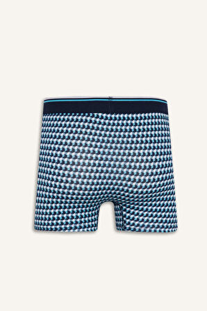 Regular Fit Baskılı 3'lü Boxer