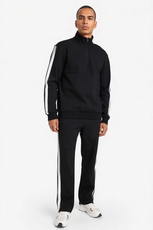 DeFacto Standart Fıt Sweatshirt G8676AX25WNBK81