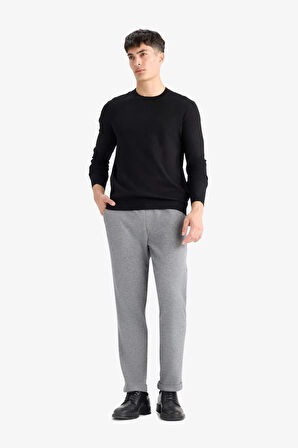 Jogger Fit Kısa Paça Penye Pantolon